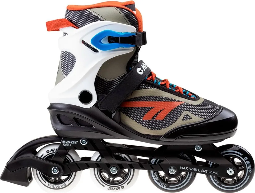 Patins en ligne robustes Hi-tec Rizzo Noir 43 anti-vibration et stables