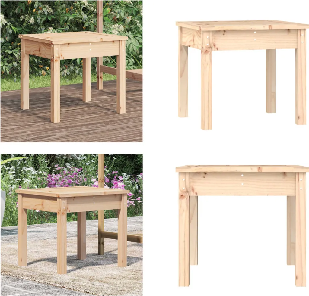 VidaXL Panca da Giardino in Pino Massiccio 50cm | Arredo Esterno Robusto