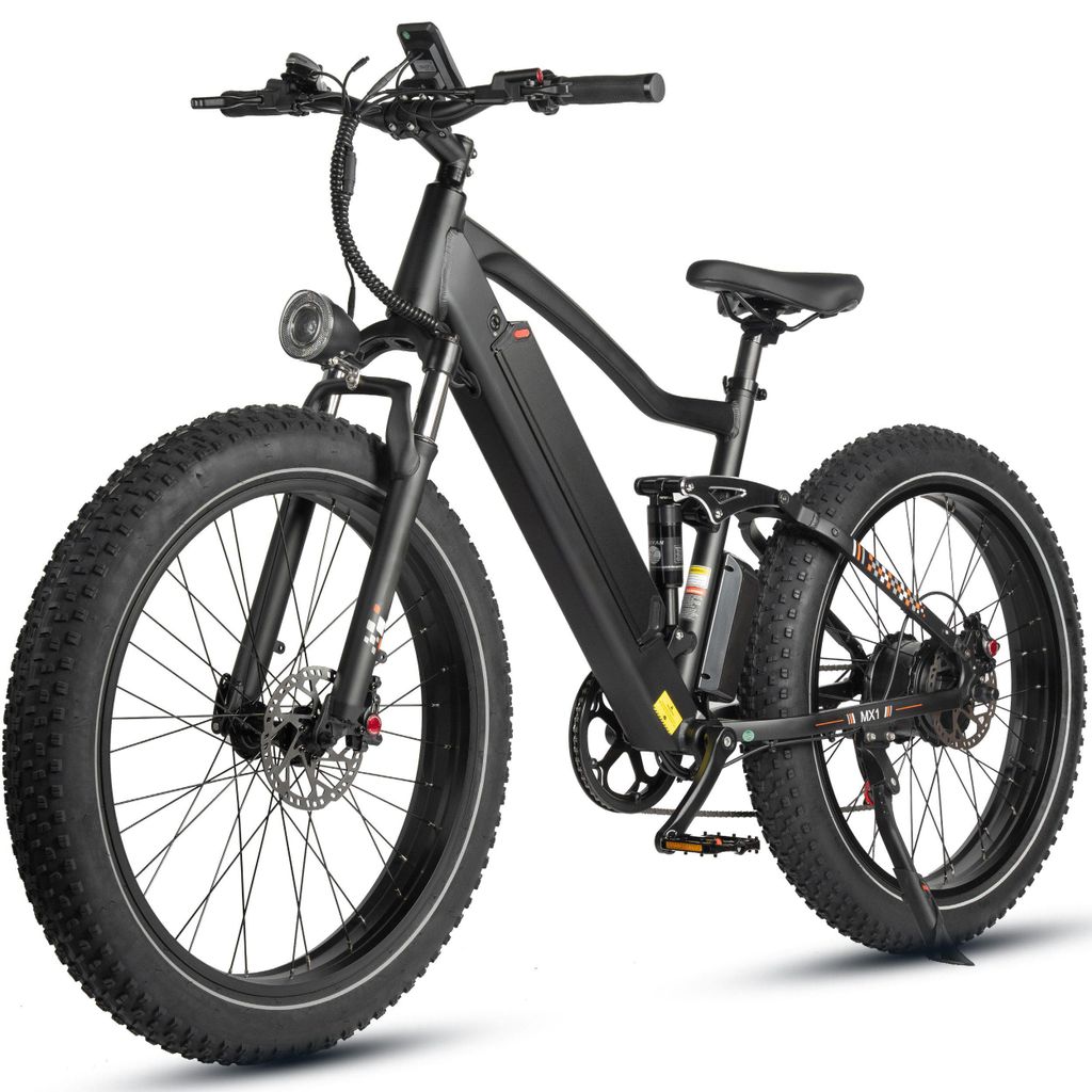 E-Bike Cityrad MX1 E-Fahrrad 624WH Pedelec, 48V 13 AH 100 km Reichweite Heckmotor, 624 Wh, Cityrad 7 Gang Shimano,Scheibenbremsen Scheibenbremse