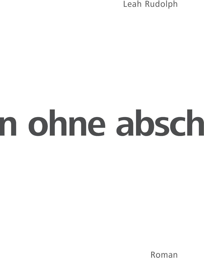 Ohne Abschied