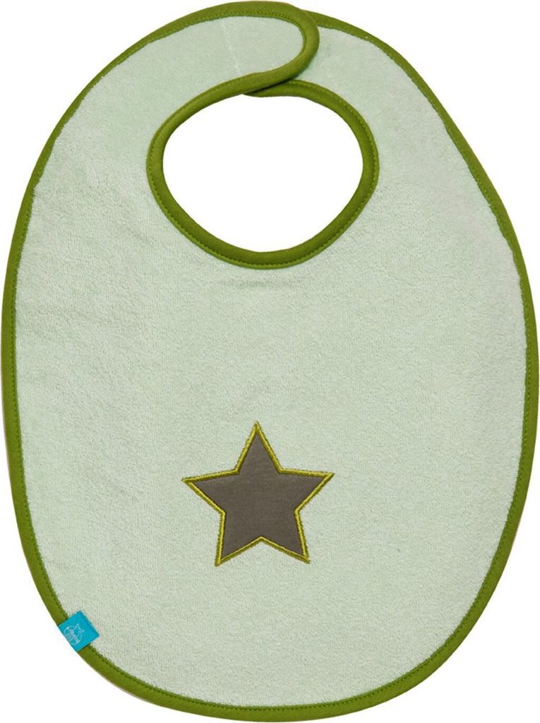 LÄSSIG Lätzchen Starlight oliv