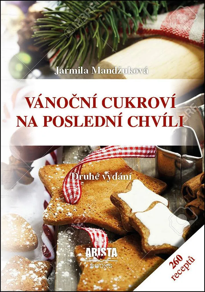 Livre de pâtisserie de Noël pour biscuits et sablés faits maison 15cm