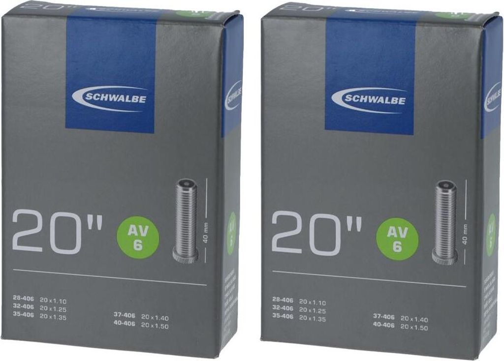 2x Schwalbe E-Bike Schlauch Air Plus 29 Zoll 40/62-622 mit Pannenschutz 2x Schwalbe E-Bike Schlauch Air Plus 29 Zoll 40/62-622 mit Pannenschutz