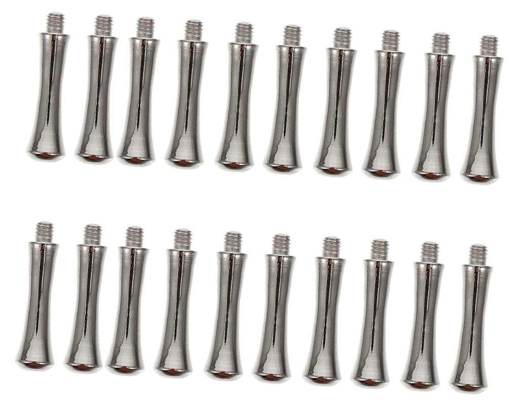20 Stück Metall-Ersatzfingerauflagen für Haarscheren