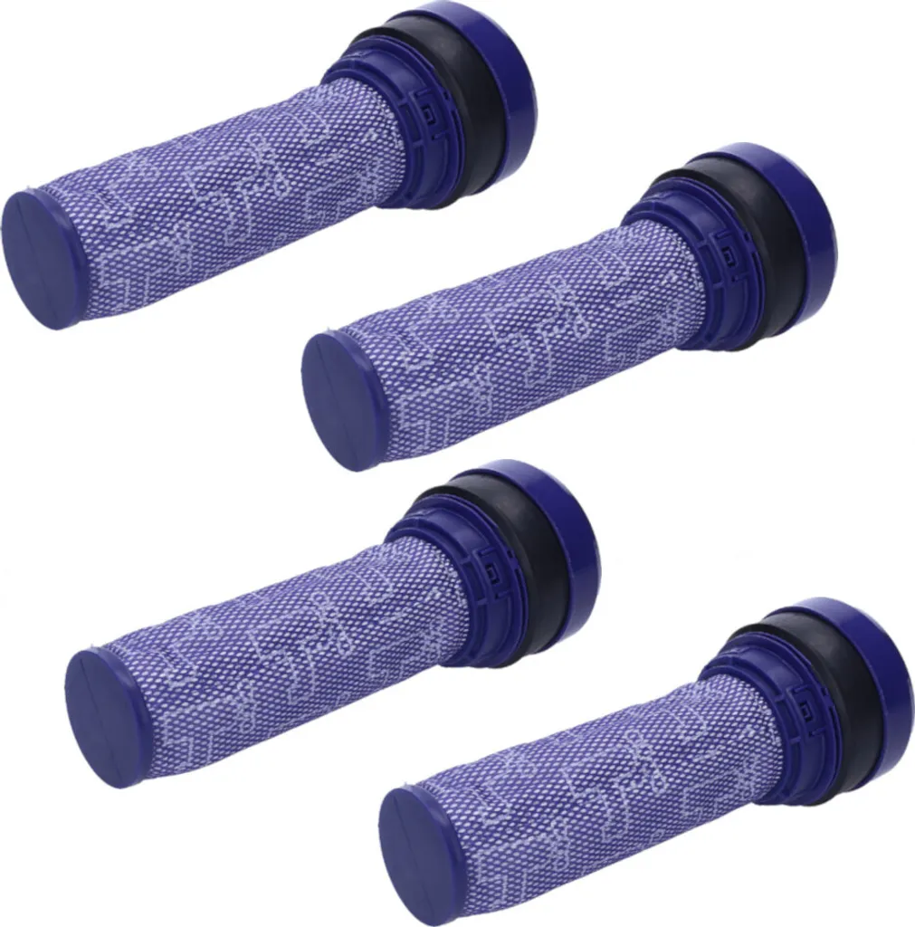 Pack de 4 Filtres de Rechange Lavables pour Dyson DC37c DC33c et DC39c
