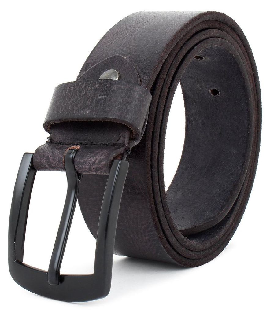 Echt Leder Gürtel 4cm Herren Damen Ledergürtel für Jeans, Produktbild 