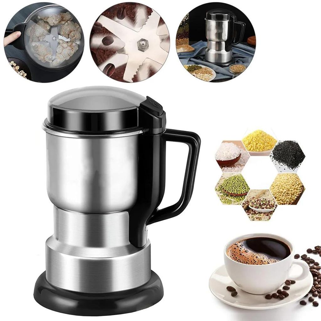 Moulin à café manuel pour la cuisine, avec manivelle. Idéal Image du produit 