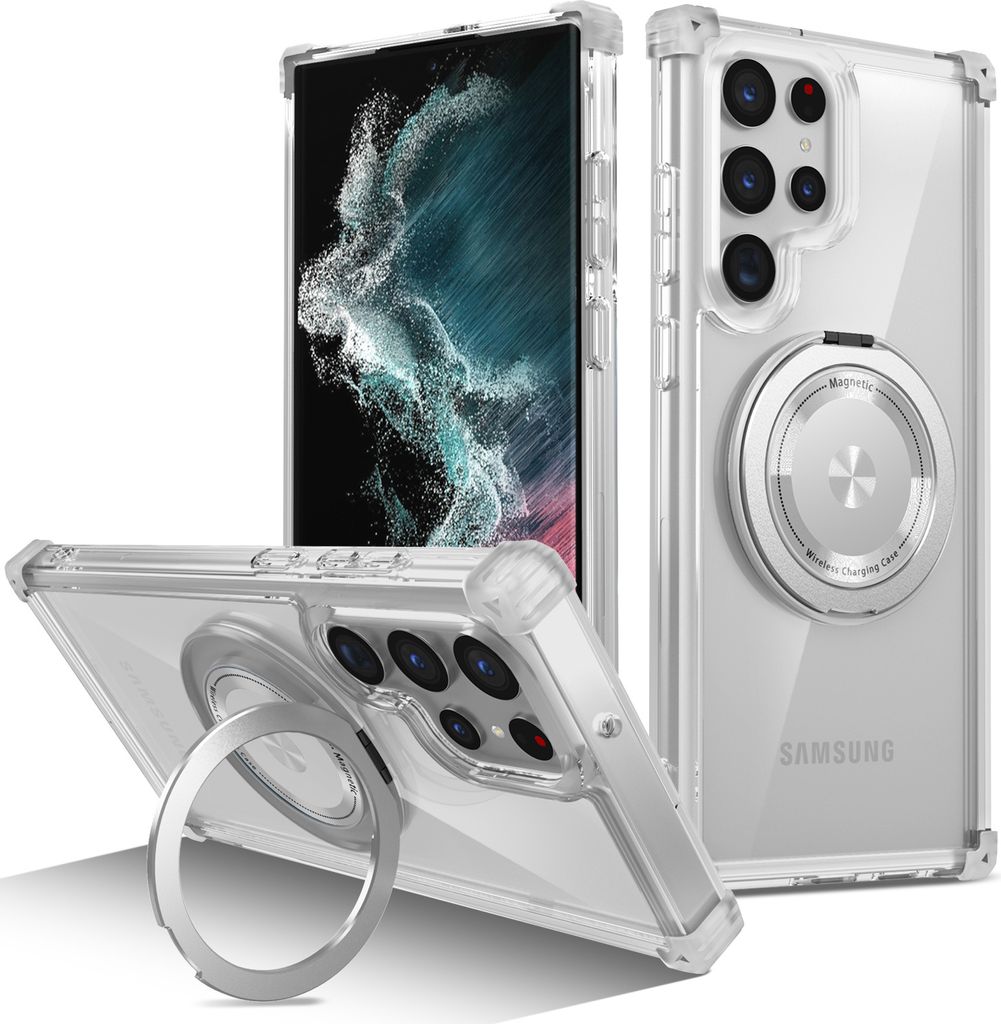 Etui pour Samsung Galaxy S22 Ultra 5G anneau magnétique, Image du produit 
