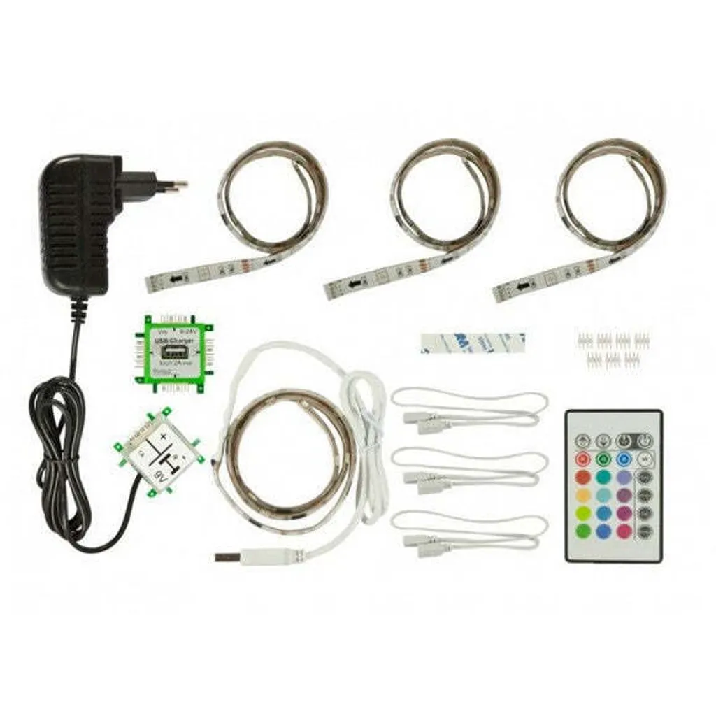 Jeu de construction électronique BrickRknowledge avec blocs de LED RGB