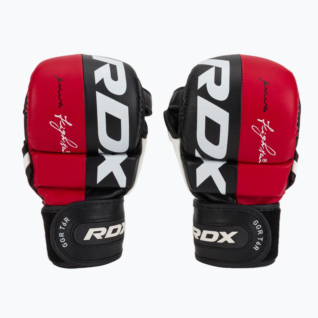 RDX Sports T6 MMA Handschühe - Rot - S Produktbild 7