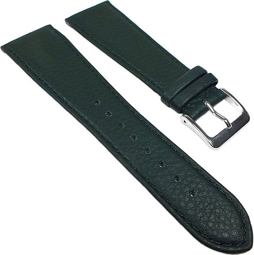 Graf Manufaktur Miami Ersatzband Uhrenarmband Kalbnappa Band Dunkelgrün 22551S, Stegbreite:20mm