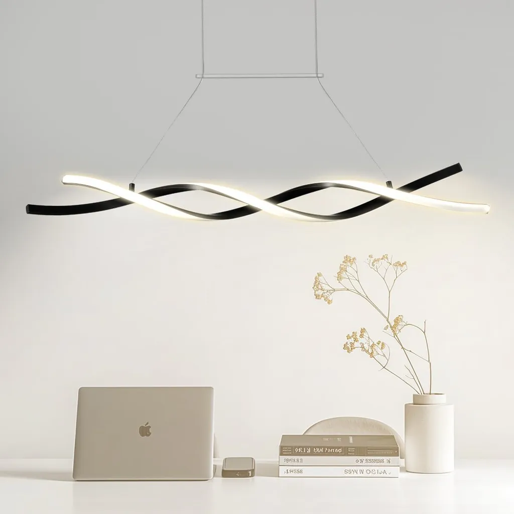 Lustre LED avec Télécommande : Dites Adieu à l'Éclairage Fixe et Terne - 8