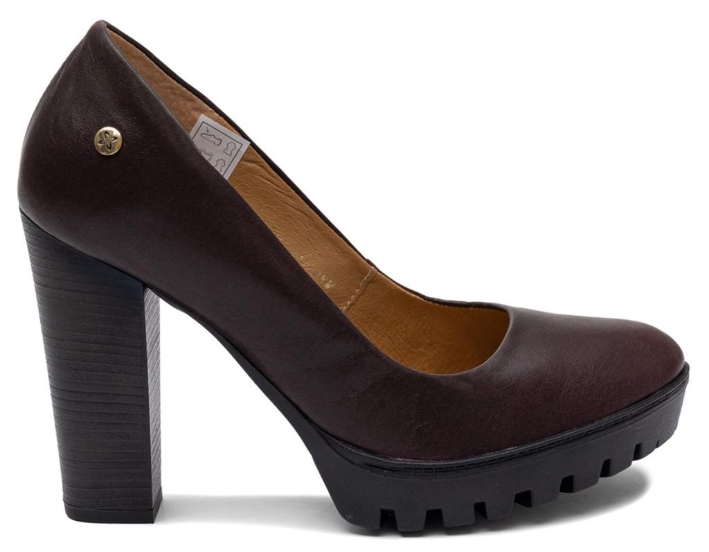 Damen Pumps aus Naturleder in Burgunderrot, ganzjährig, Modell 2629W09001