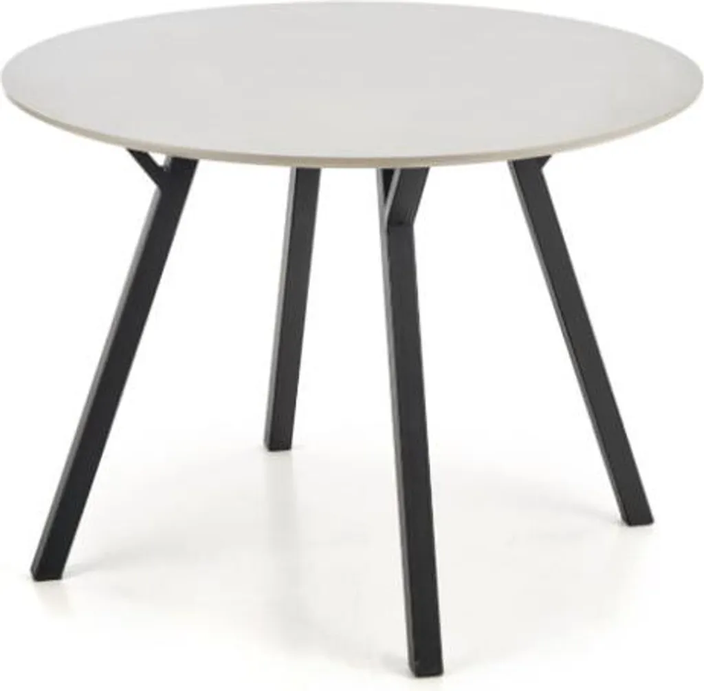 Petite table ronde de cuisine Balrog - Idéale pour repas familiaux et café