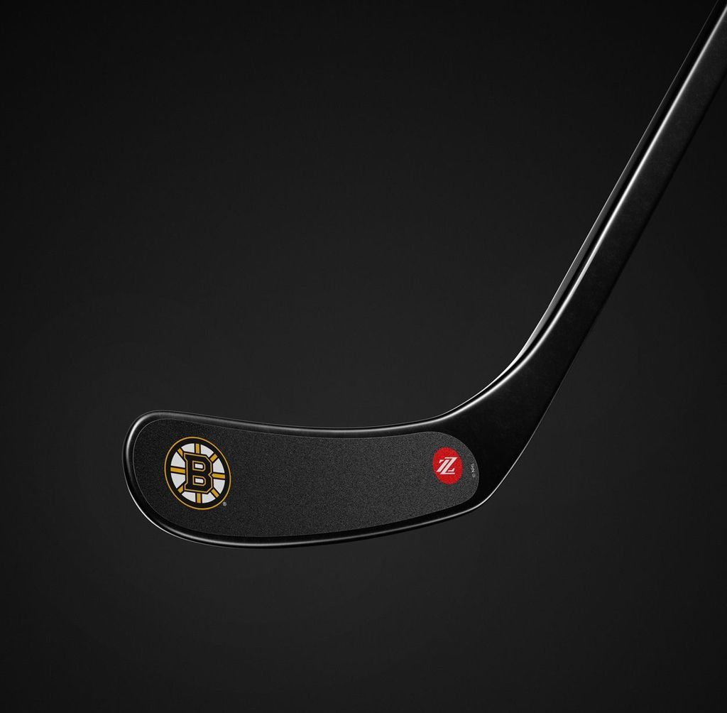 Rezztek Doublepack NHL Klingenband (2 Paare), Junior, schwarz, Boston Bruins