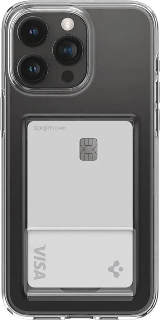 Coque Spigen Crystal Slot pour iPhone 15 Pro Max Transparente Souple