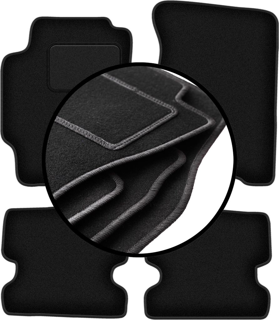 Komplettset Veloursmatten für: Mazda MX-6 II Coupé (1992-1997)
