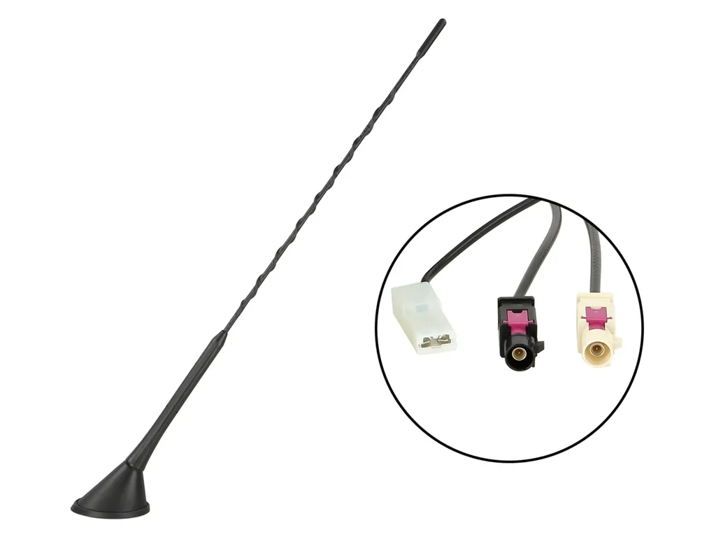 Antenne de toit AM/FM DAB/DAB+ 12V externe inclinaison 60 degrés auto