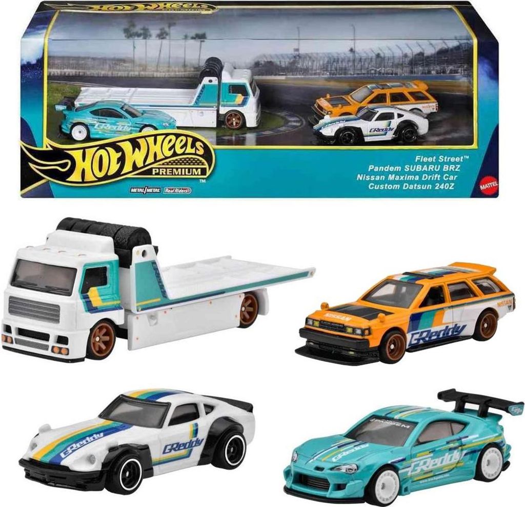 Drifting | Hot Wheels Premium HRT53 | 4er Collector Set Produktbild 