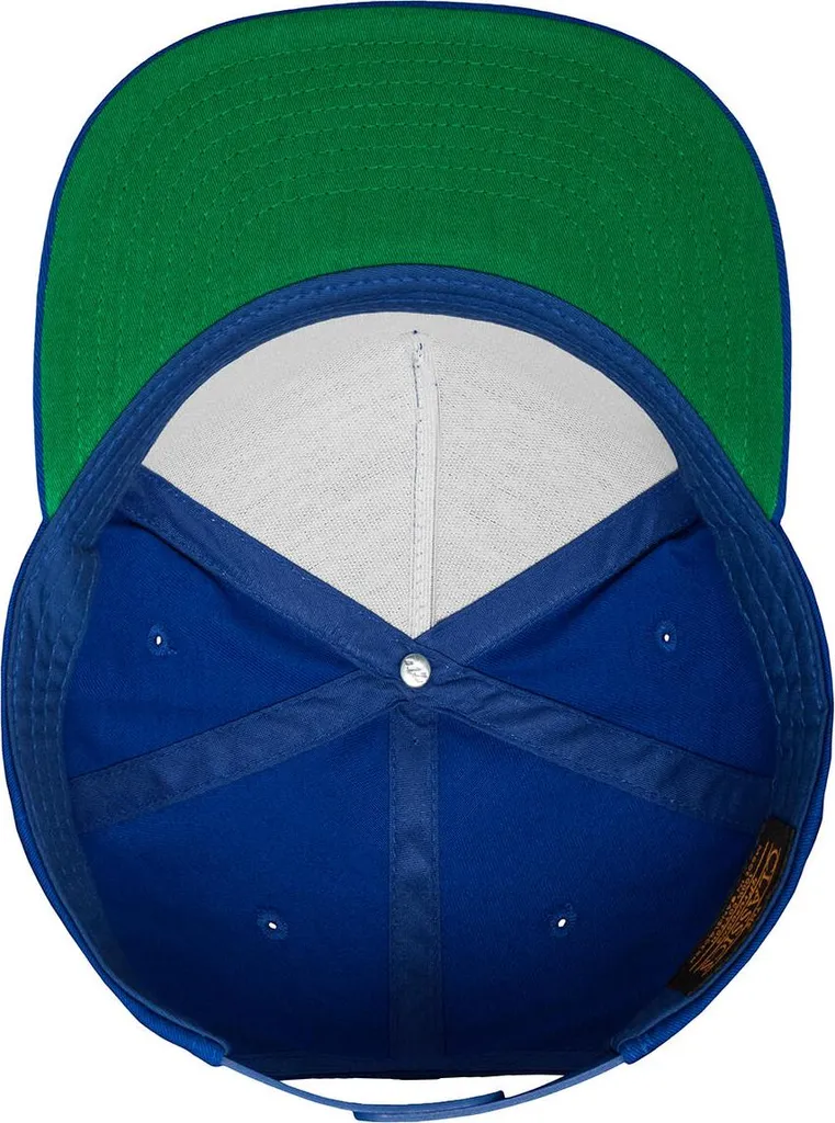 Cappello FLEXFIT 6007 Nero Snapback - Berretto 5 Panel Taglia Unica - 14