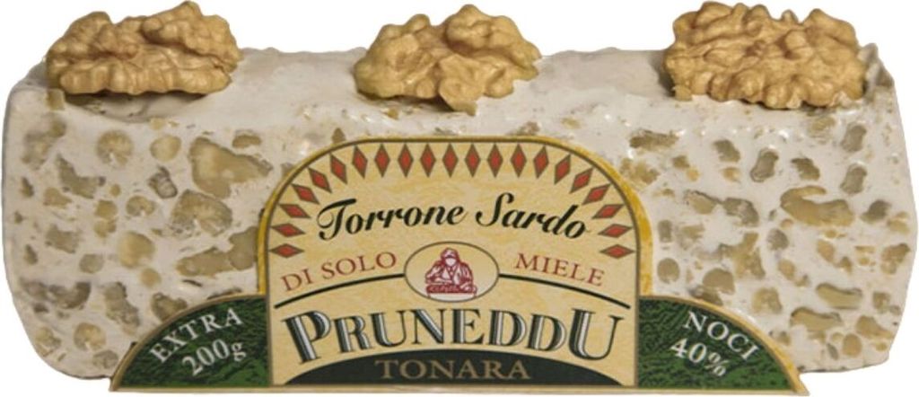 Torrone mit Walnüssen und Honig, hart, vom Stück Produktbild 