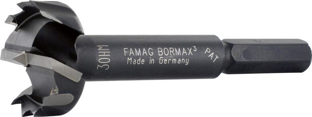 Famag Forstnerbohrer Bormax HM Durchmesser 16 / Länge 90mm mit Zentrierspitze - 1663016