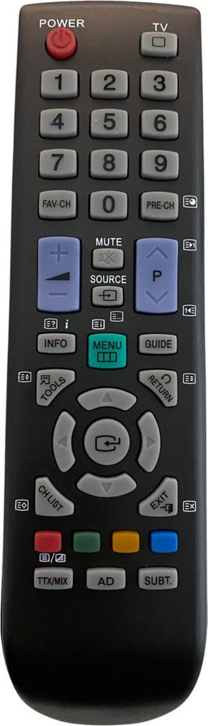 Ersatz Fernbedienung für Samsung TV LE19B650T6W/XXN | LE19B650T6W/XXU | LE19B650T6W/XZG