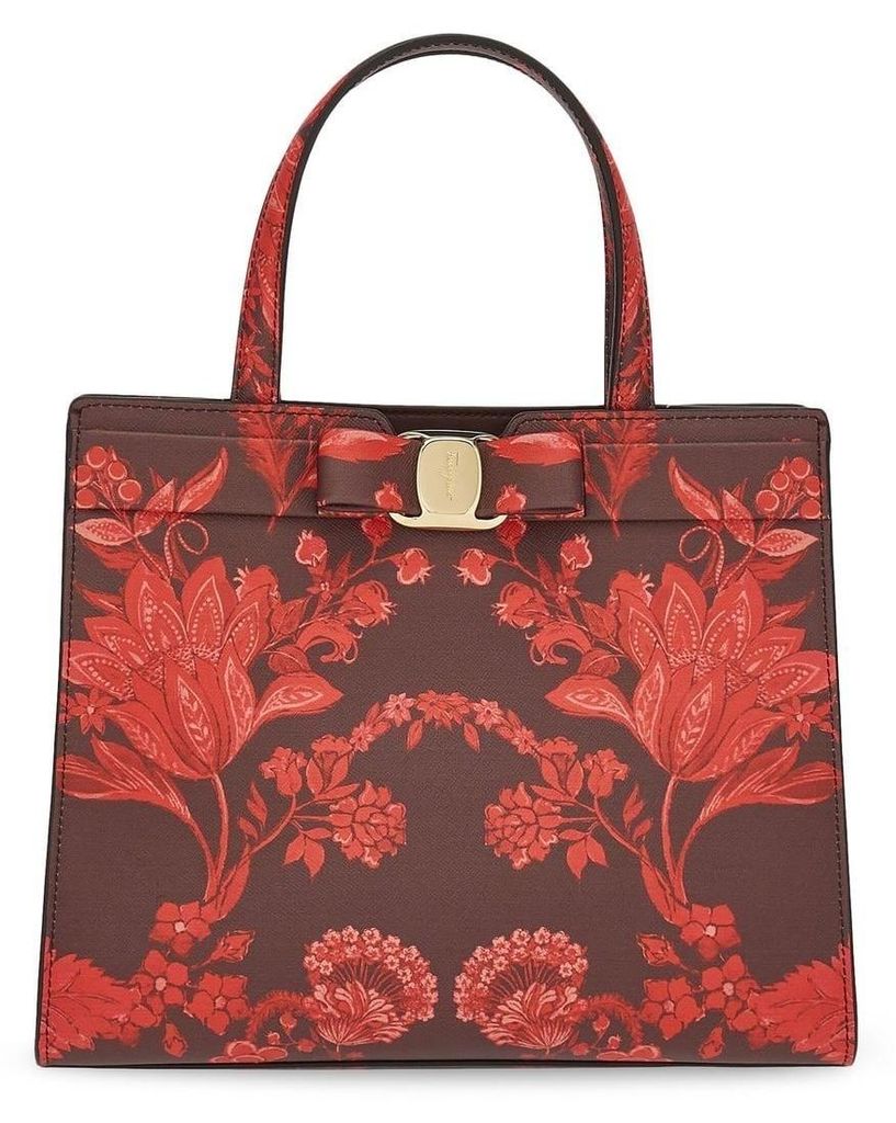 Salvatore Ferragamo Handtasche Damen Gancini Ganache Braun Produktbild 