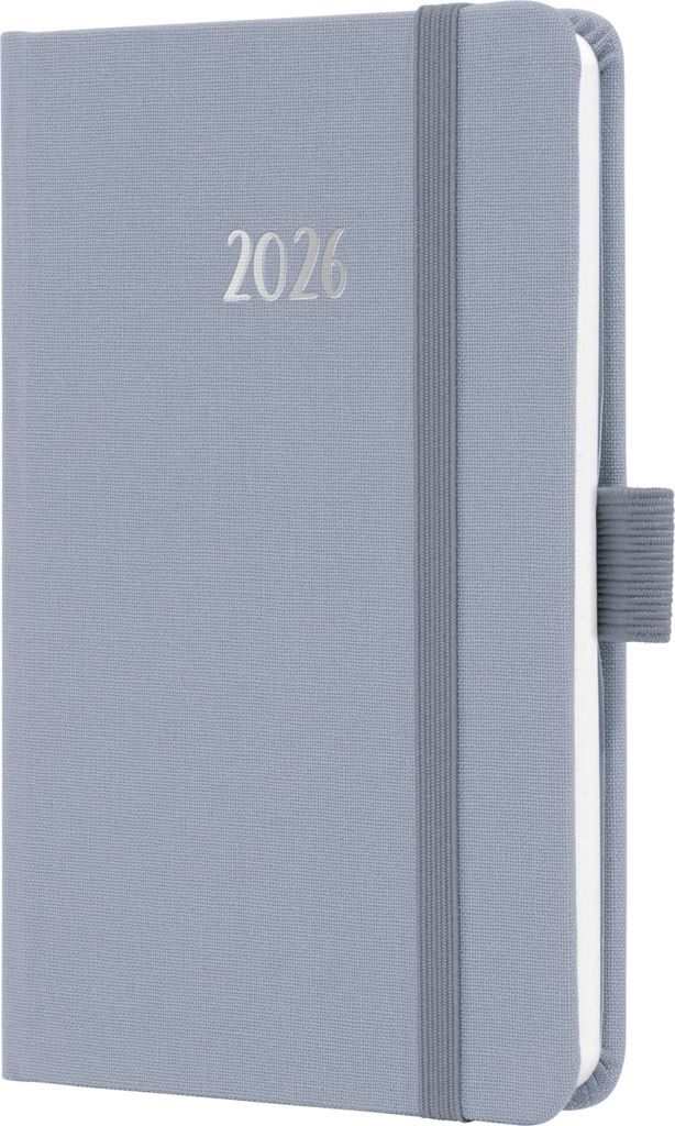 Wochenkalender Jolie ca. A6 Hardcover light lilac 2026.