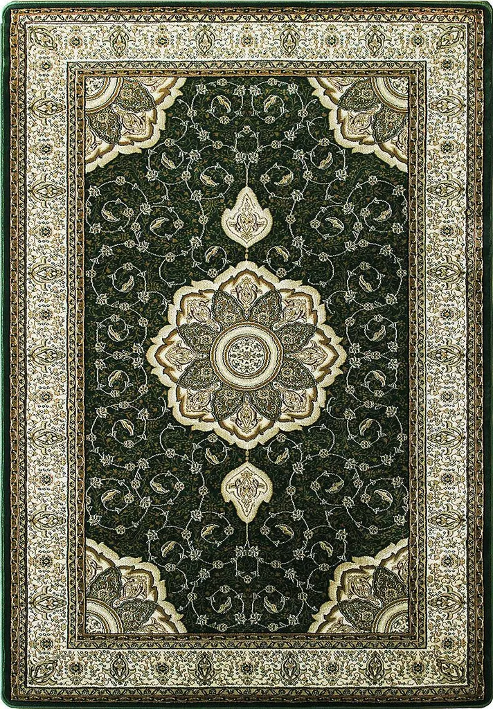 Tapis vert 200x400 CAMBRIA 1 : le confort oriental contre les sols froids