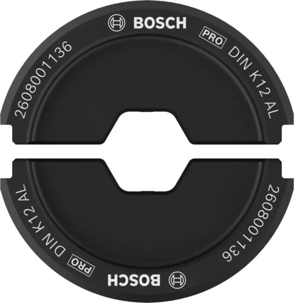 Inserto Crimpatura PRO DIN K12 AL 16/25 mm² - Alluminio Professionale