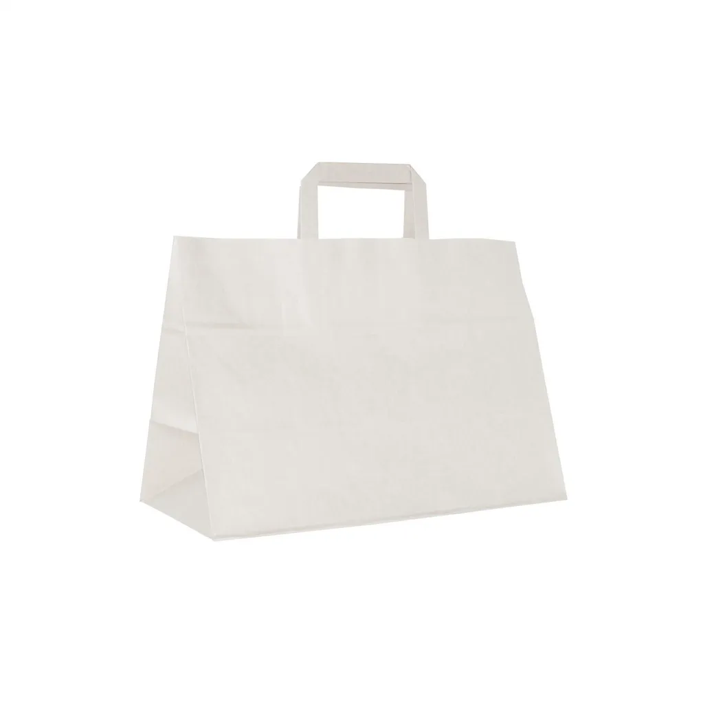 Sacchetti Regalo e Asporto Carta Bianca AWIH 35x17x24 - Confezione 250