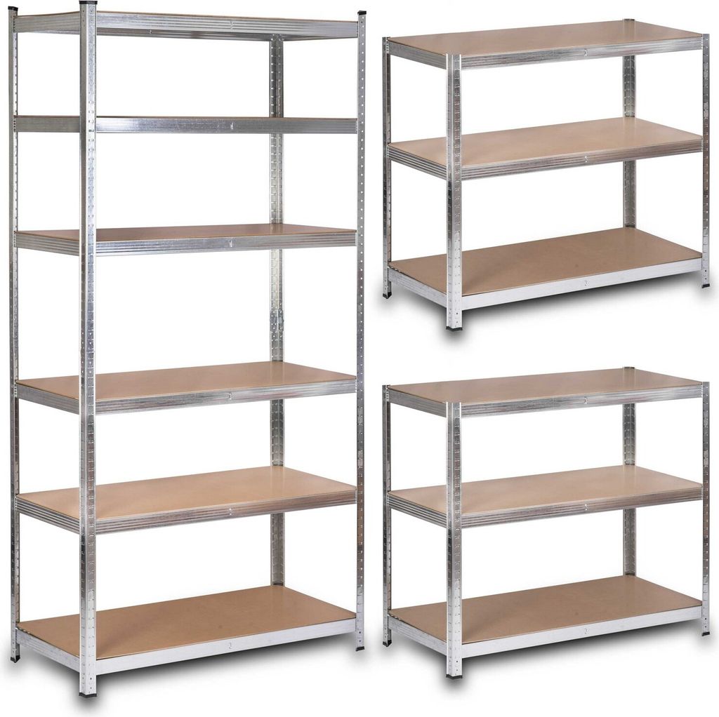 Metall-Lagerregal 222 x 110 x 50 cm Humberg HR-815