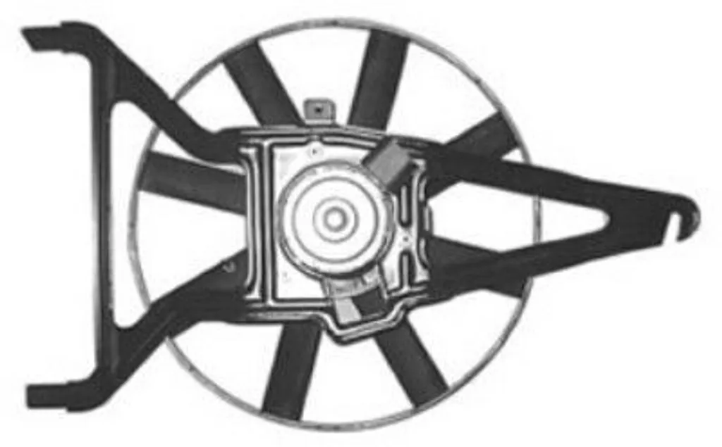 Ventilateur de radiateur Ø317 mm VAN WEZEL 0950746 haute performance