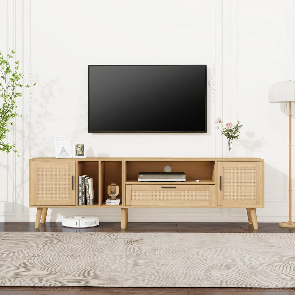 Meuble TV de Salon Spacieux 180cm pour Organiser votre Grand Écran