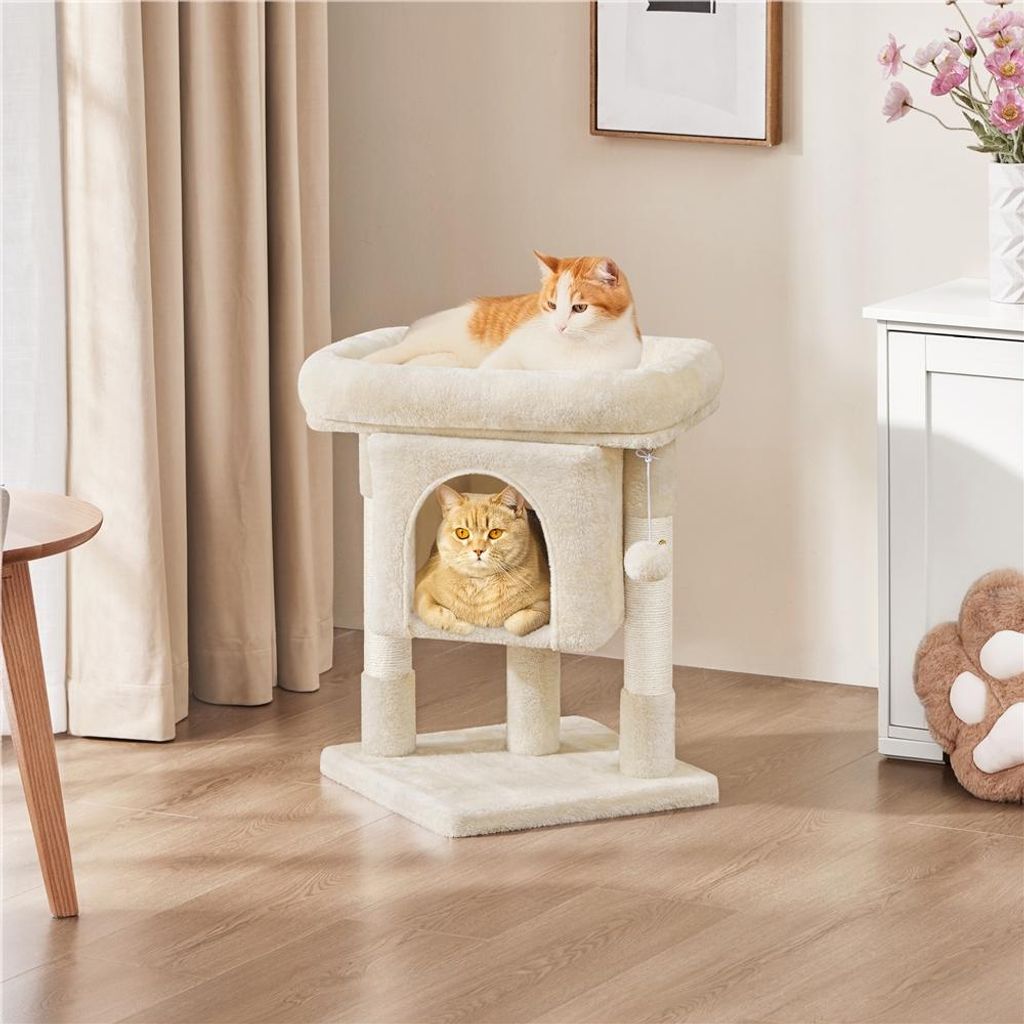 Yaheetech Kleiner Kratzbaum Katzenbaum 60 cm H, mit Produktbild 