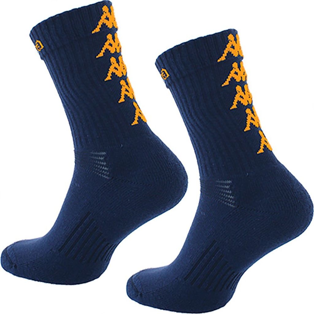 Kappa Eleno Units Lange Socken 3 Paare Blau EU 27-30 Mann Blau EU 27-30