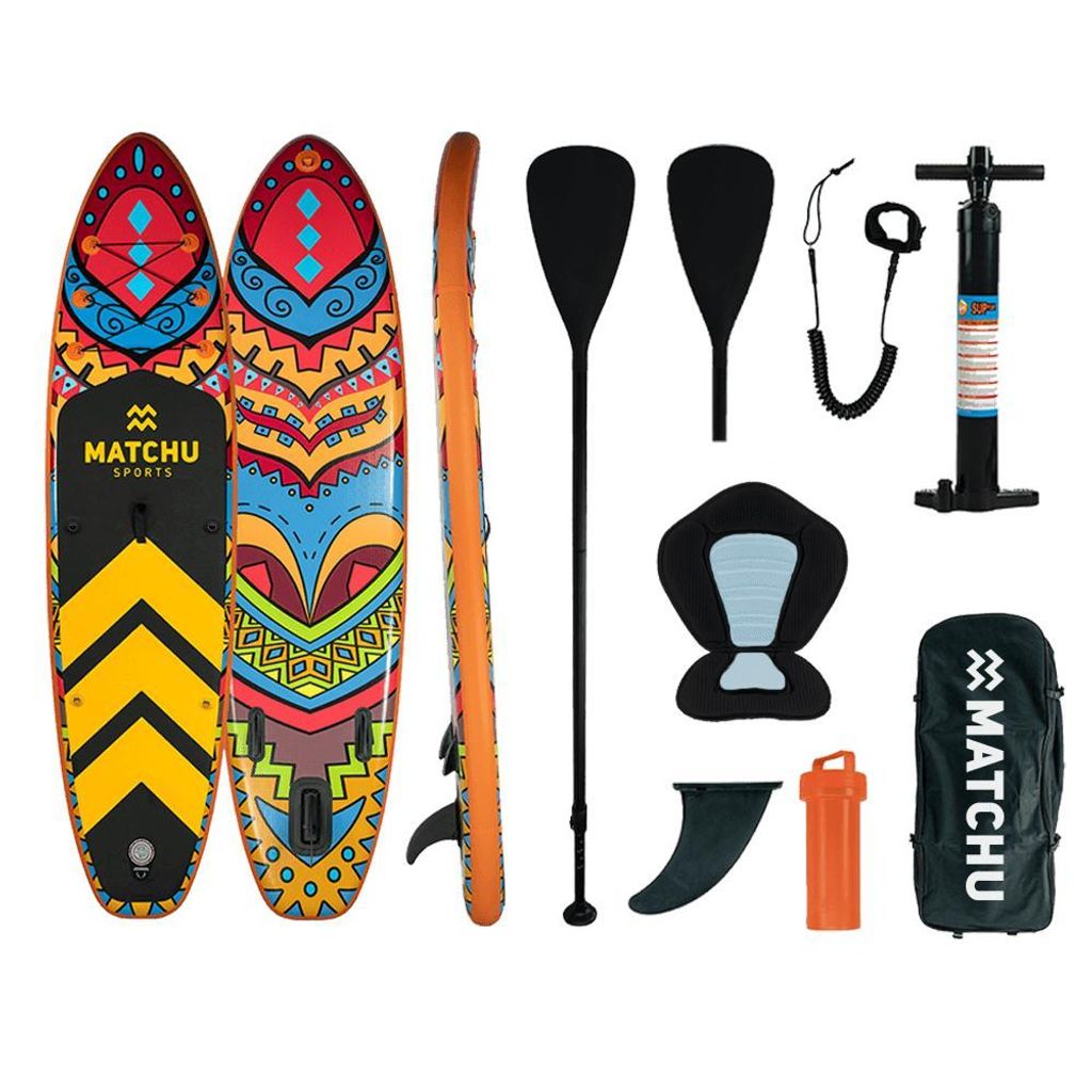 Matchu Sports Stand Up Paddle Board Deluxe Aufblasbar Produktbild 