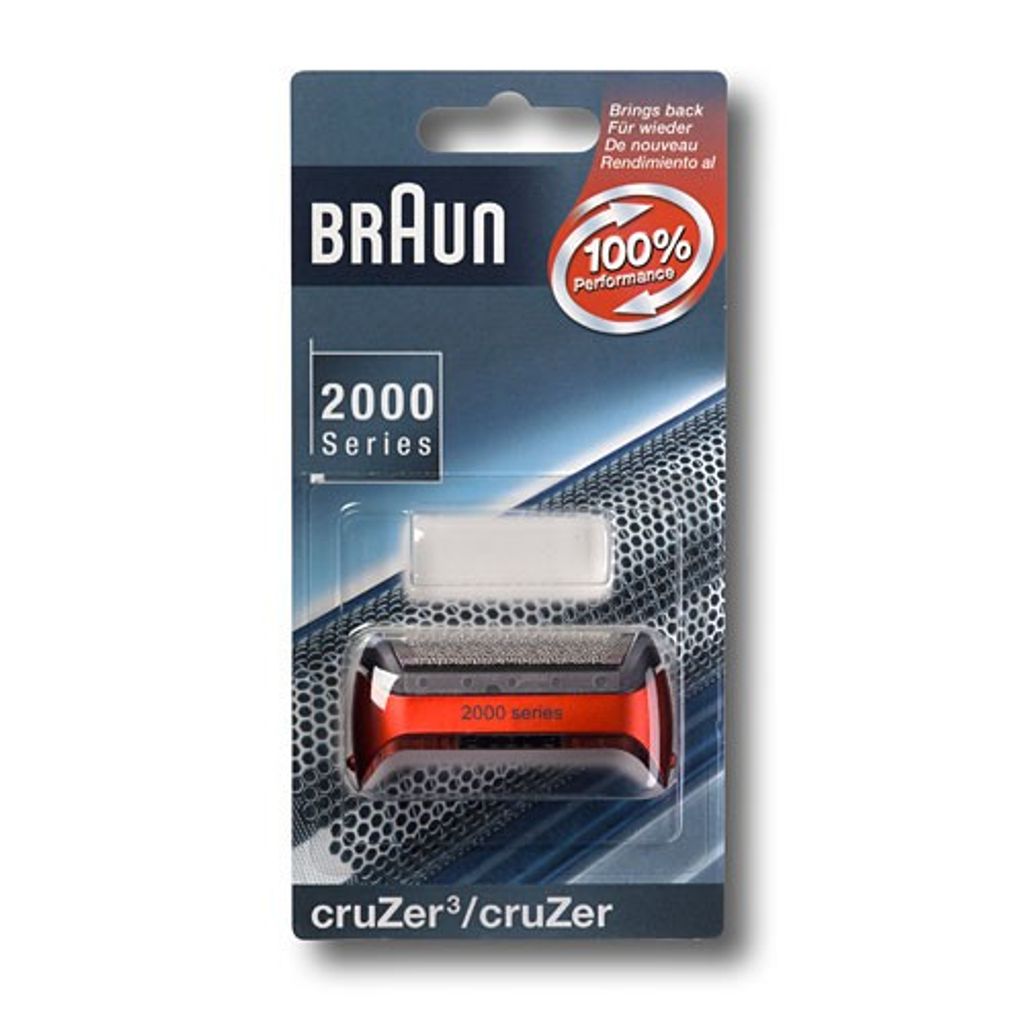 Braun Kombipack 20S passend zu Braun Rasierer CruZer4 Face Type 5734 