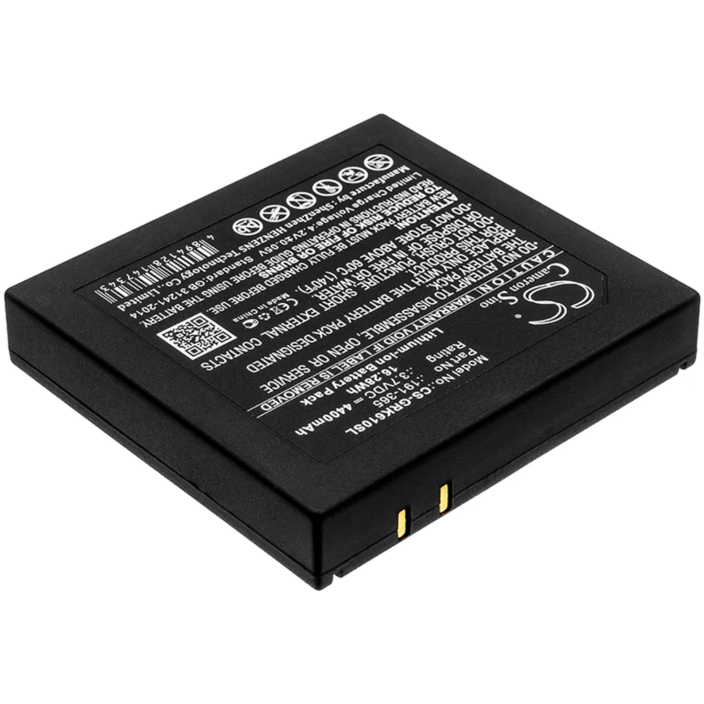 Batterie TECHTEK pour DPI 620/G Druck IO620 remplace 191-356