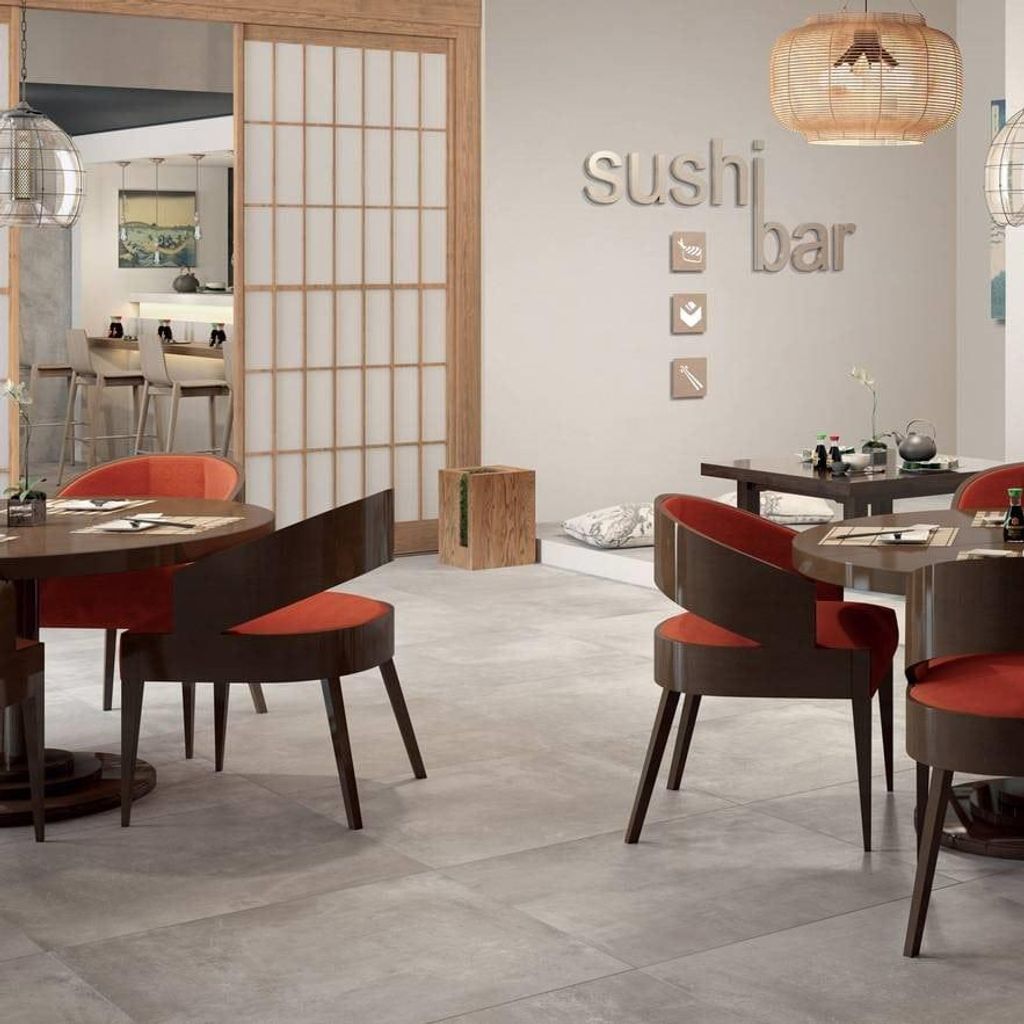 Fliesen Betonoptik Grau 80x80 cm CASA39 Rondine Volcano