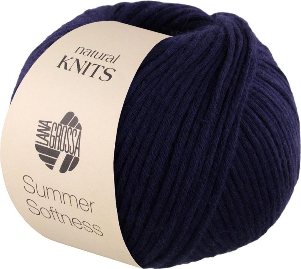 Lana Grossa - Summer Softness 0015 dunkelblau