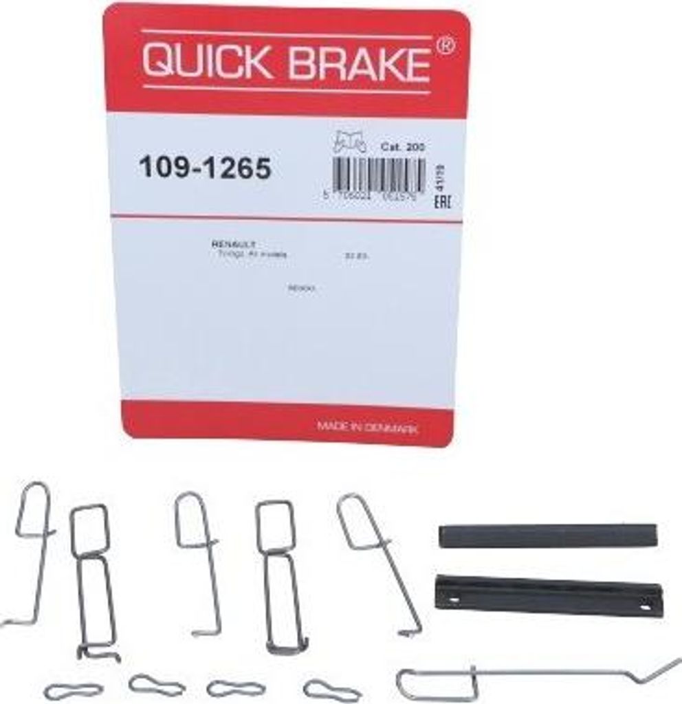 Zubehörsatz, Scheibenbremsbelag QUICK BRAKE 109-1265