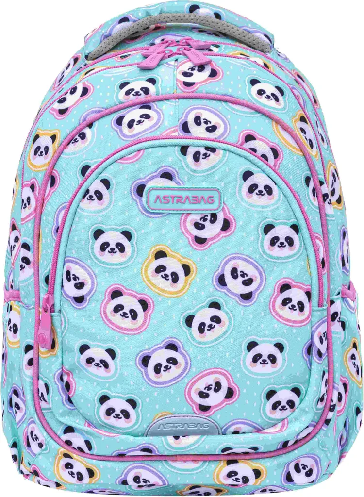 Fini le mal de dos avec le sac à dos scolaire Minty Pandas AstraBag