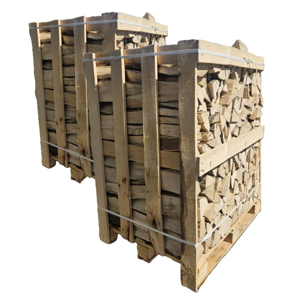 Kaminholz Buche 25 cm | 2 Raummeter (2 Kisten je 1 RM) | Produktbild 