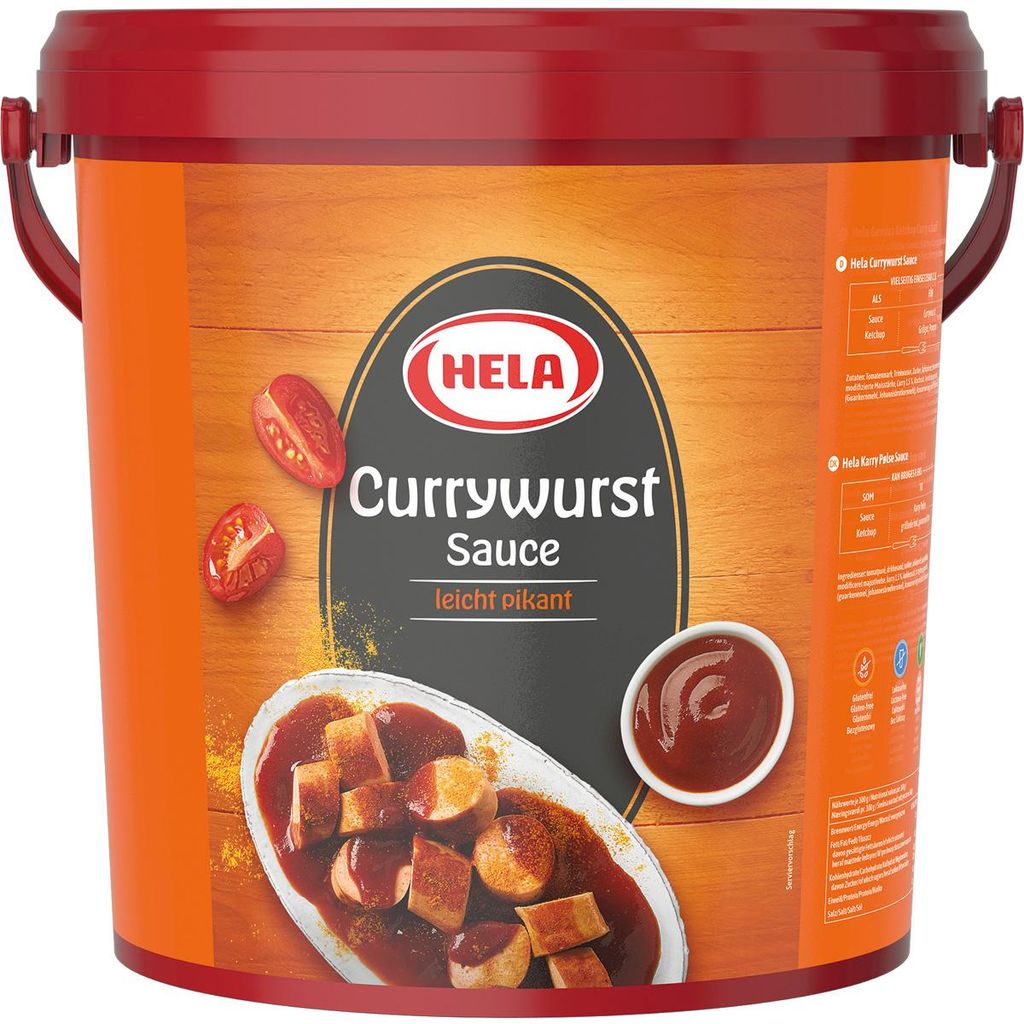 Hela Currywurst Sauce lekko pikantny sos przyprawowy do Zdjęcie produktu 