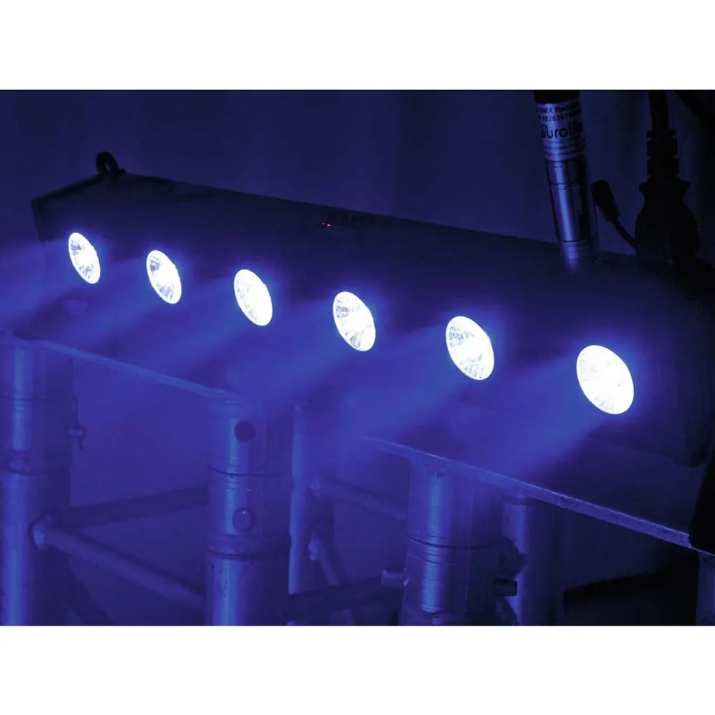 Barre de LED Effet Multicolore DMX pour Éclairage de Scène et Soirées