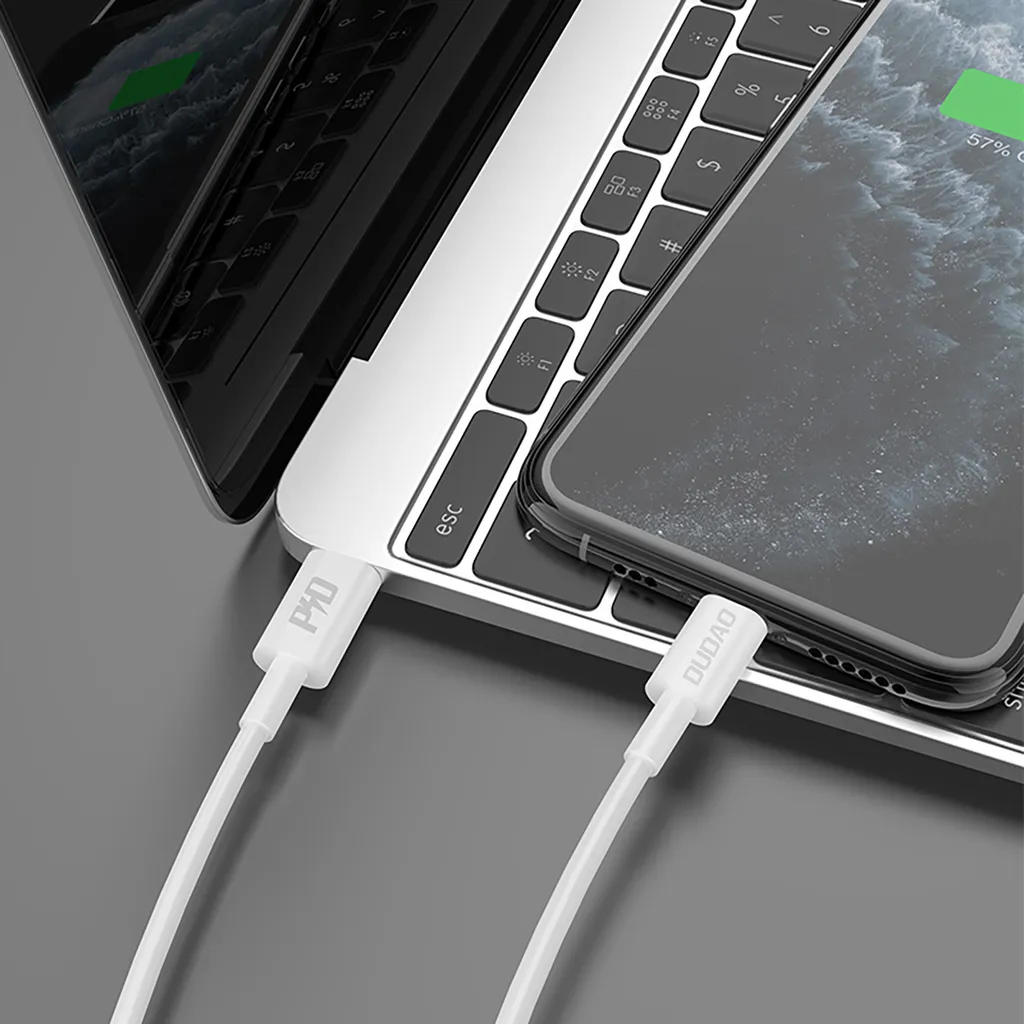 DUDAO Dudao L6X USB-C to Lightning cable 20W 1m white