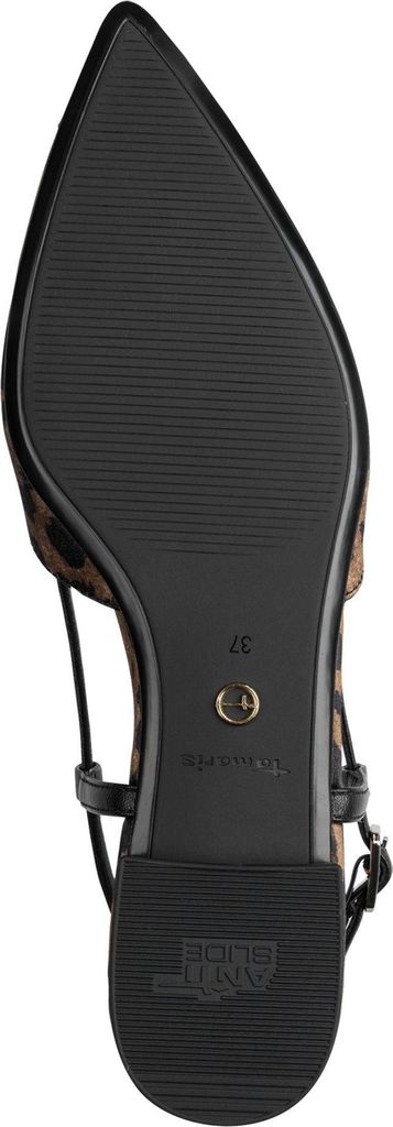 Tamaris Damen Pumps Sling Zierspange Strass spitze Form Produktbild 