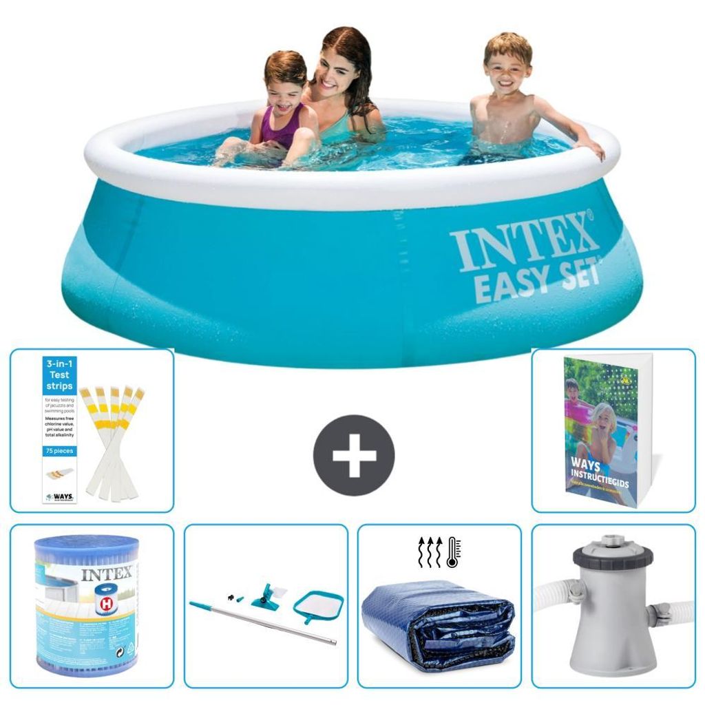 Easy Set Pool Rund - 183x51 cm - 7-teilig S20